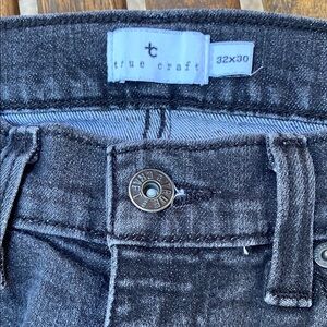 True Craft Charcoal Denim Jeans faded
